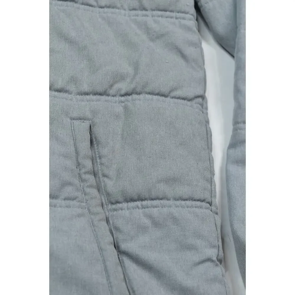 Travis Mathew Interlude Puffer Golf Jacket Mens XL Gray Long Sleeve Full-Zip